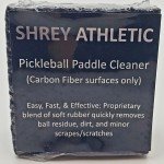 Paddle Eraser Raw Carbon Fiber Pickle Ball Racket Cleaning Block