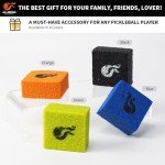 ALLIZEGO Pickleball Paddle Clean Eraser, Pickle Ball Racket Cleaner, Cleaning Rubber to Remove Ball Residue, Dirt, & Minor Scratches