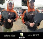 Paddle Reset - Pickleball Paddle Cleaner and Surface Reset - Strips Impacted Residue and Increases Spin and Control, 4 floz, Transparent