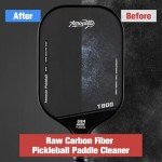 Amoswiz Pickleball Paddle Eraser, Pickle Ball Paddle Cleaner for Raw Carbon Fiber Paddles, 3 Color Pickleball Eraser Set, Residue Scrach Dirt Quick Removal