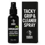 ViperGrip Tacky Grip Spray & Cleaner – 2-in-1 Anti Slip Spray for Baseball, Football, Tennis, Pickleball & Golf Essentials – Basketball Shoe Grip Spray with Dirt & Oil Removal (4 oz / 125 mL)