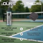 Big Shot Golf Pickleball Paddle Cleaner, Grip & Paddle Reset Spray, Erase Dirt & Grime, Improve Accuracy, Remove Sweat and Scum | Two Pack (2-Pack)