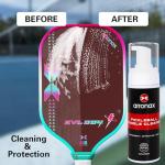 Arronax Pickleball Paddle Cleaner Spray - Removes Dirt, Ball Residue, Sweat, enhances spin and control, Pickleball Accessories, Pickleball Gifts, 5.07 FL Oz(Black)