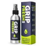 MIGHTY HALO Grip Spray – 2-in-1 Golf Club Cleaner & Restorer for Basketball Shoe Soles, Soccer Gloves, Baseball Bats, Tennis & Pickleball – 5oz