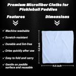 Spekkled Girrafe Pickleball Paddle Cleaner Spray with Cleaning Cloths (Pack of 2) - Removes Dirt, Ball Residue, Scuff Marks - EPA Safer Ingredients, Pickleball Accessories, Pickleball Gifts - 8 FL Oz