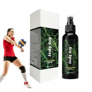 Athletic Shoe Grip Spray - 120ml Sole Cleaner and Grip Enhancer | Sports Performance Spray for Basketball, Baseball, Volleyball, Soccer, Tennis, Pickleball, and Court Training Footwear