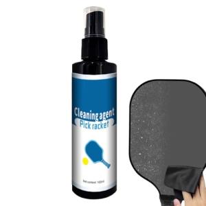 Paddle Reset Spray | 100ml Pickleball Paddle Racket Cleaner | Sports Equipment Cleaning Solution for Oil Sand Dirt Scuff Marks Dust