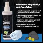 Spekkled Girrafe Dual-Action Cleaner Spray for Bowling Balls & Pickleball Paddles – Removes Dirt, Oil, Residue & Scuffs – EPA Safer, 8 FL Oz w/Cloth & Tape