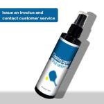 Paddle Reset Spray | 100ml Pickleball Paddle Racket Cleaner | Sports Equipment Cleaning Solution for Oil Sand Dirt Scuff Marks Dust