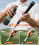NIMOSY Pro Sport Grip Care Kit -Includes Grip Cleaner, Grip Spray and Goalkeeper Glove Tackfier, Grip Restore & Cleaner for Golf Football Shoes Baseball Tennis Pickleball Volleyball, Gifts for men
