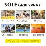 Shoe Grip Spray - Non Slip Performance | Long Lasting Cleaner with Traction Boost for Athletic Footwear, Sports Gear for Basketball Pickleball Soccer Golf Tennis Baseball Fitness Men Women