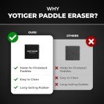 YOTIGER 2-Pack Pickleball Paddle Eraser Set