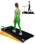 Incline Walking Pad Under Desk Treadmill 4-in-1