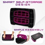 Yes4All Purple/Black Aerobic Step Platform
