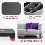 Yes4All Purple/Black Aerobic Step Platform