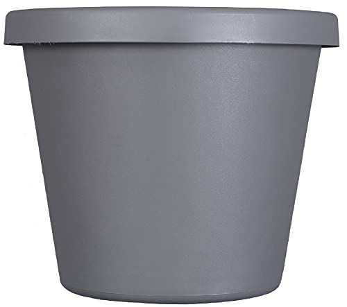 Warm Gray 15.5" Round Classic Planter for Plants