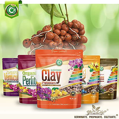 Organic Clay Pebbles for Hydroponics & Aquaponics