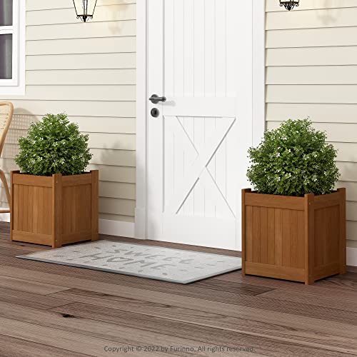 Tioman Hardwood Flower Box Two-Pack