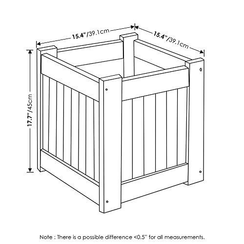 Tioman Hardwood Flower Box Two-Pack