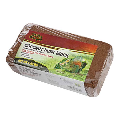 Coconut Husk Bedding for Tropical Reptiles & Amphibians