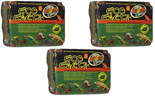 Coconut Fiber Substrate, 9 Bricks for Tropical Plants