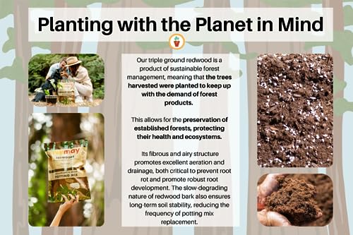 Organic Redwoods Potting Soil for Indoor Plants