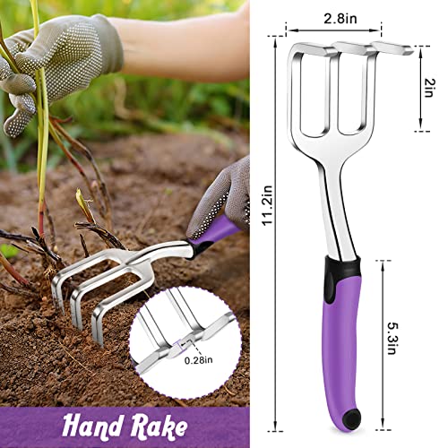 Tropical Garden Tool Set with Non-Slip Grip