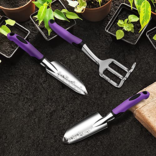 Tropical Garden Tool Set with Non-Slip Grip