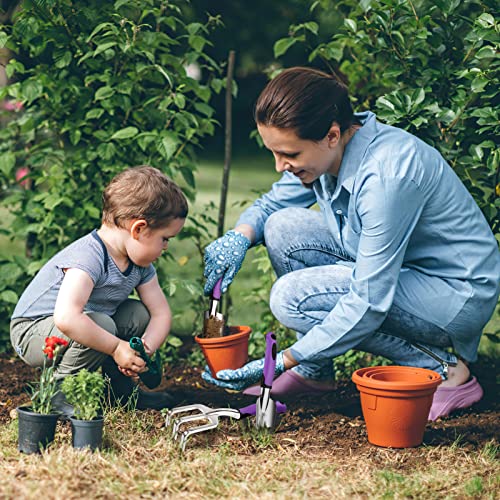 Tropical Garden Tool Set with Non-Slip Grip