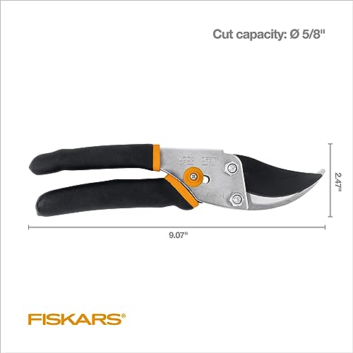 Precision-Ground Steel Blade Garden Clippers