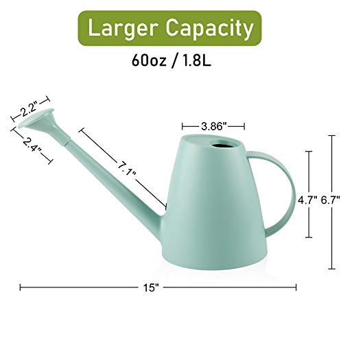 Small Green Watering Can for Indoor Plants & Garden