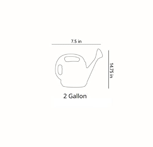 Green Watering Can - 2 Gallon