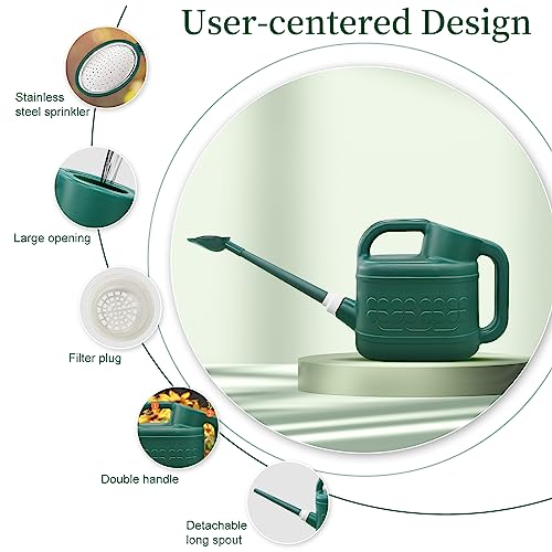 Large Outdoor Watering Can with Long Spout
