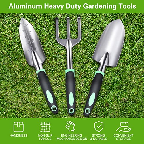 ZUZUAN 3 Pack Aluminum Gardening Kit