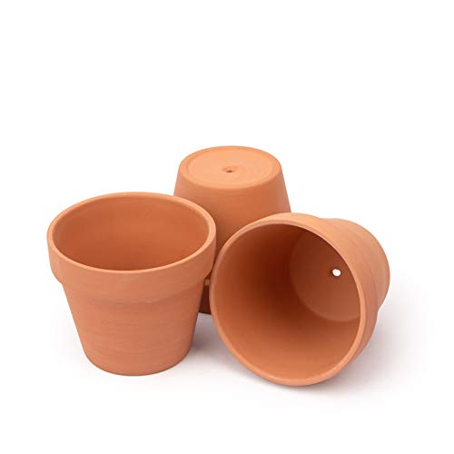 Terra Cotta Pot with Drainage (4") - 26 Pack