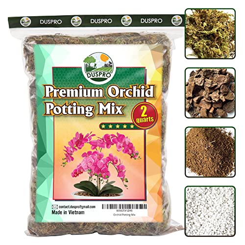 Tropical Orchid Potting Mix with Natural Ingredients