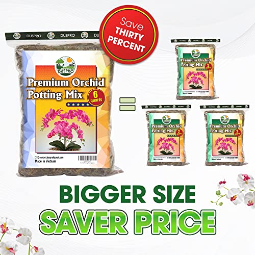 Tropical Orchid Potting Mix with Natural Ingredients