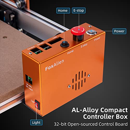FoxAlien Masuter Pro 3-Axis CNC Router Machine