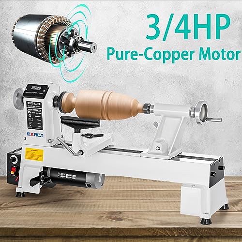 12" x 18" Benchtop Wood Lathe with Accessories