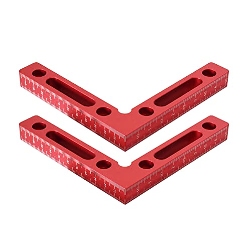 Aluminium 90-Degree Positioning Squares for Woodworking