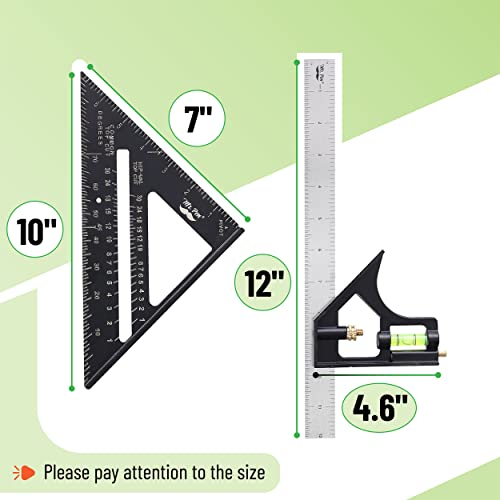 Mr. Pen Rafter and Combination Square Tool Set