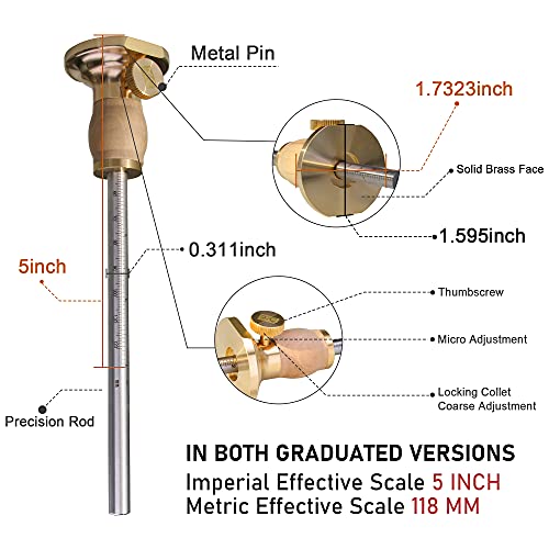 Wheel Marking Gauge Kit with Extra Cutters