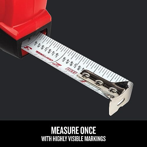 Craftsman 25ft Tape Measure with Fraction Markings