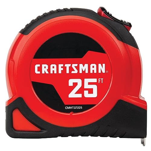 Craftsman 25ft Tape Measure with Fraction Markings
