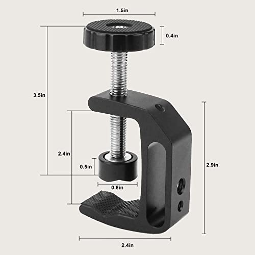 Universal C-Clamp for LCD Monitor - Pack of 2