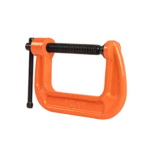 Pony Jorgensen 3" C-Clamp, Orange - Woodworking