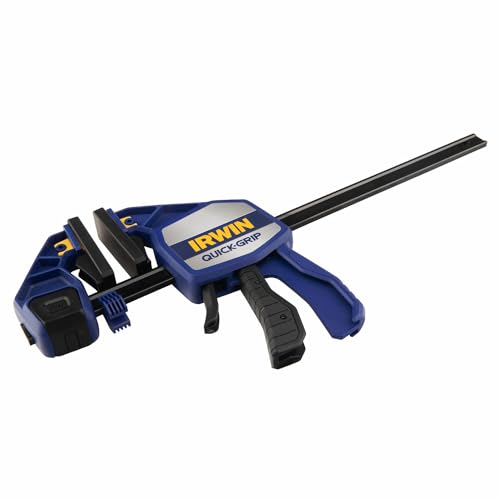 Woodworking Bar Clamps - One-Handed, Heavy-Duty, 12