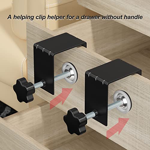 6-Piece C Clamps for Woodworking, Drawer & Cabinet Installation