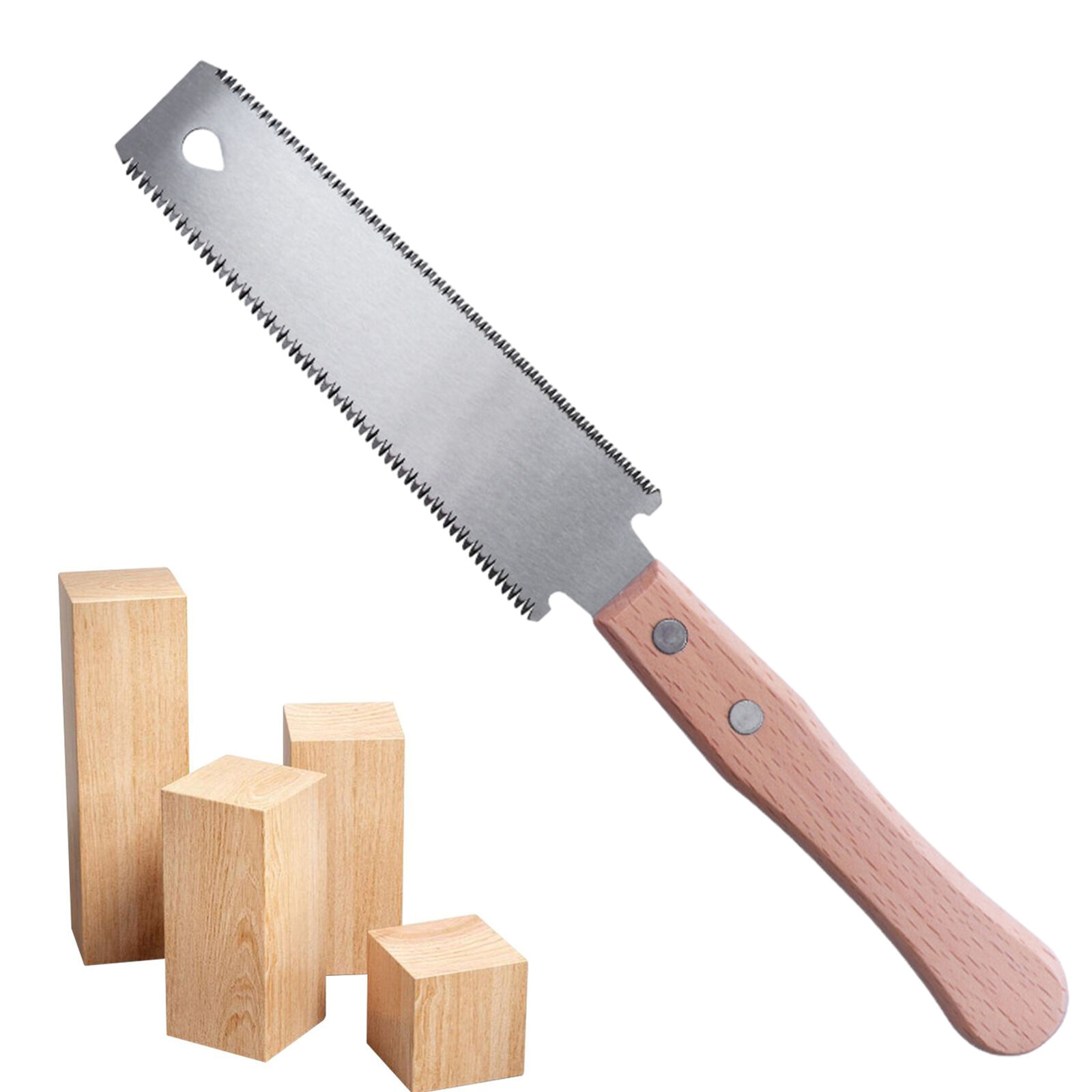 Japanese Double-Sided Pull Saw for Woodworking