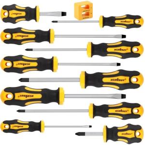 11-Piece Screwdriver Set for Fastening and Loosening